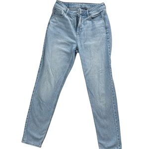 American Eagle Strigid High Rise Straight Jeans Size 2